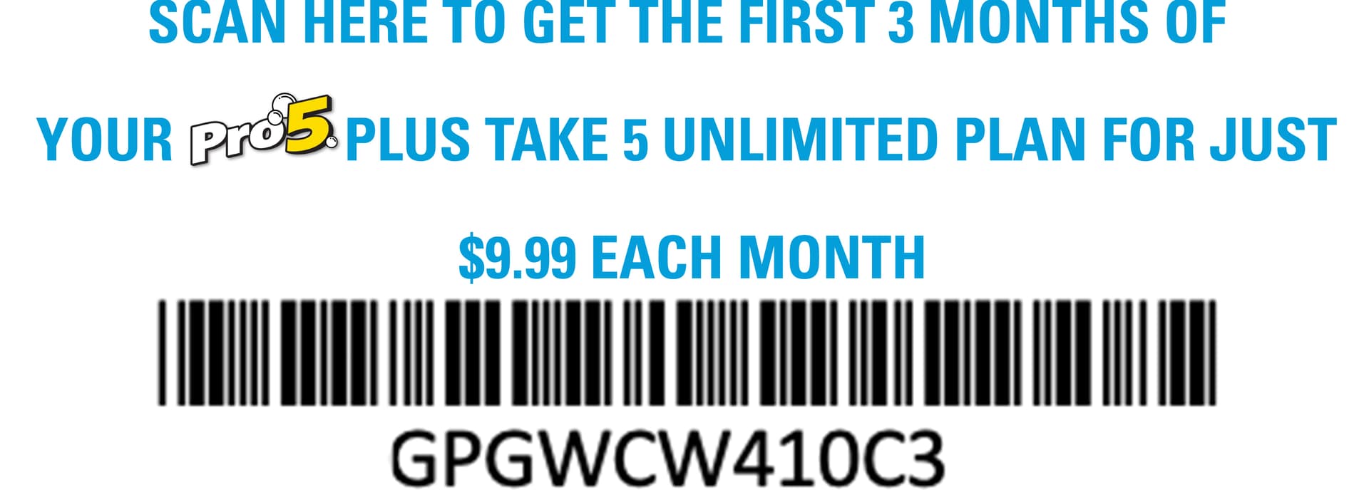 T5CW GO $9.99 First 3 Months Coupon