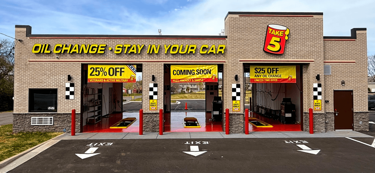 Take 5 Oil Change Opens in La Vergne Along Key Commuter Route to Nashville